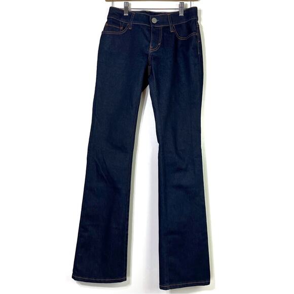 Banana Republic Curvy Boot Cut Dark Wash Jeans 25 EUC - Picture 1 of 8